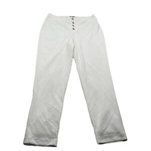 Karl Lagerfeld Paris Women's White High Rise Dress Pants Size 8 NWOT